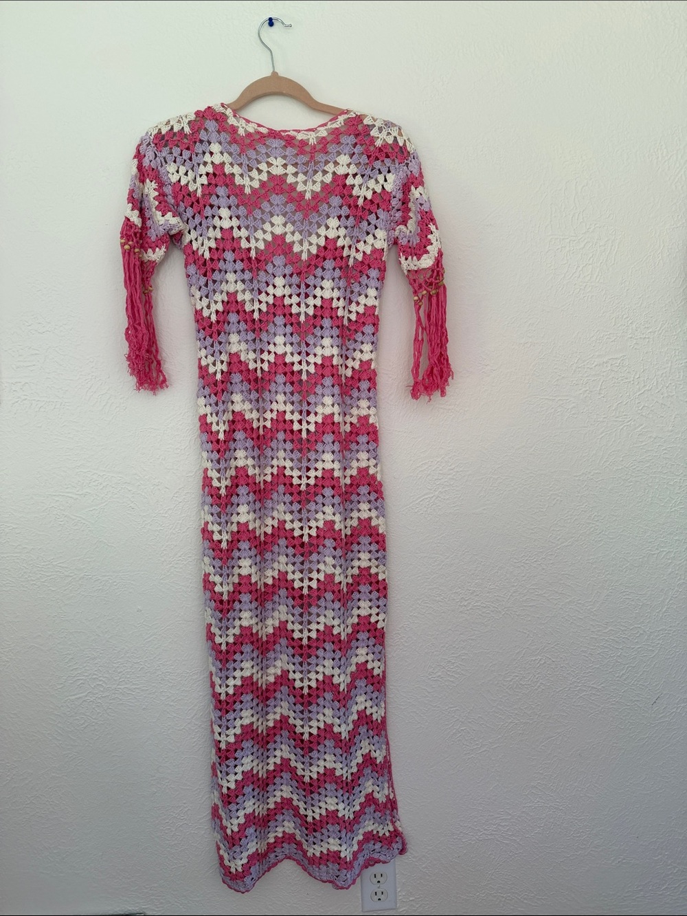 Chasing Unicorns Crochet Maxi Dress - Picture 4 of 5